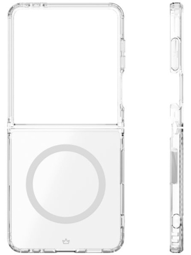 VLP Crystal Case с Magsafe для Samsung Galaxy Flip 7, прозрачный (1052052)