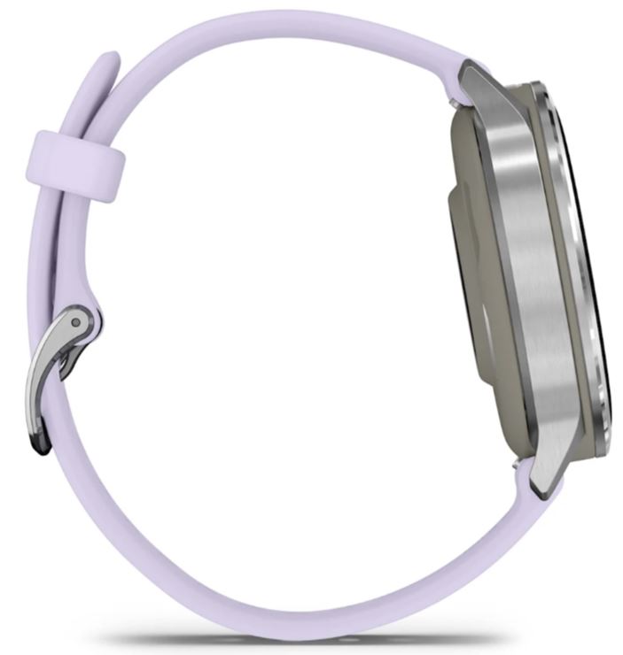 Garmin Venu 4 41mm, Silver with Periwinkle Silicone (010-03013-41) HK