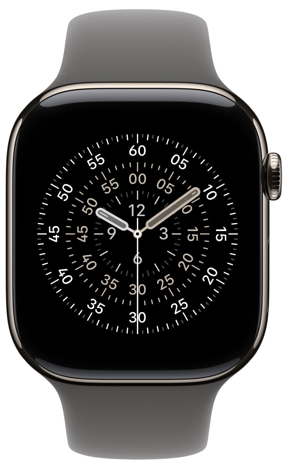 Ремешок Apple Watch 46мм Stone Gray Sport Band - M/L (MXLY3FE/A)