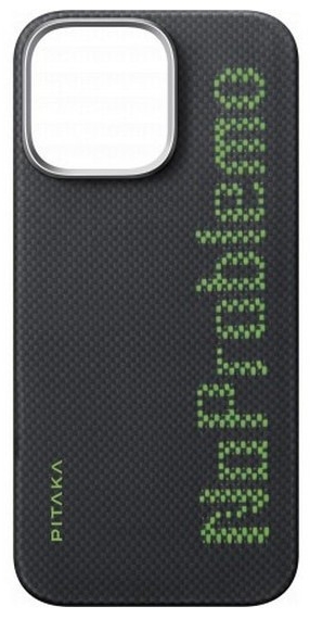 Чехол Pitaka Aries Tactile Woven Case для iPhone 15 Pro Max, NoProblemo (KI1501NOP)
