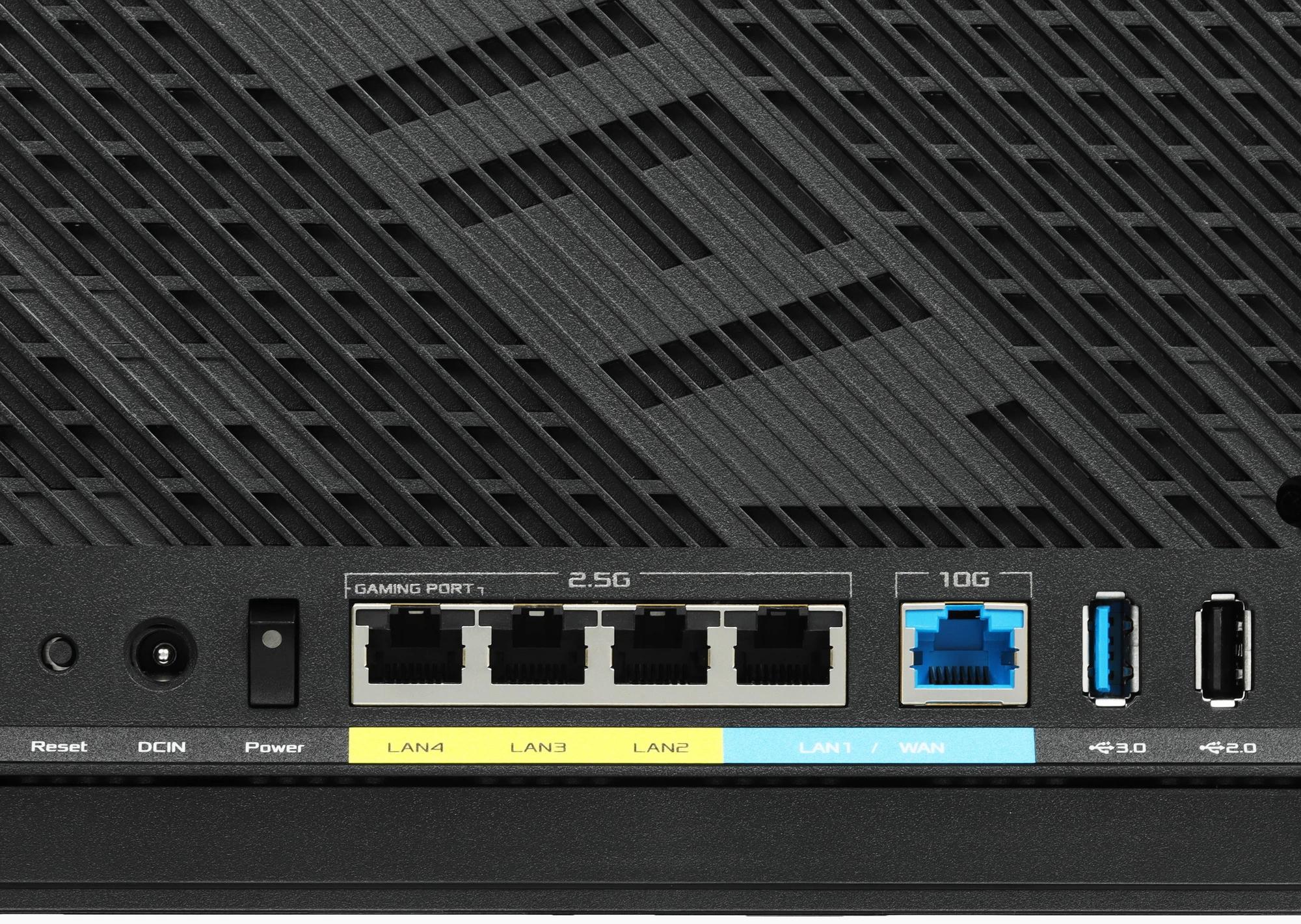 Wi-Fi роутер ASUS RT-BE86U BE6800 Dual-Band, черный