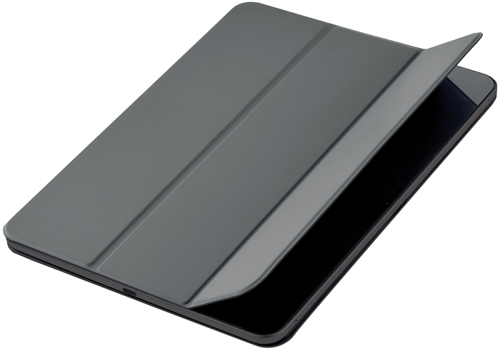 Чехол uBear Touch case для iPad Pro 11" (M4 2024), магнитный, soft-touch, темно-серый (CS365DG11PTH-IP24)