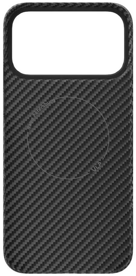 Чехол VLP Kevlar Case с MagSafe для iPhone 17 Pro Max, черный (1058070)