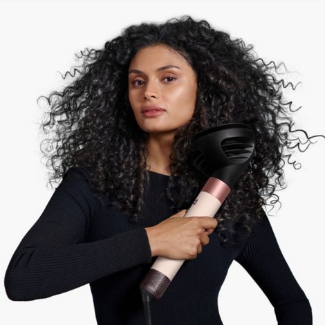 Стайлер Dyson Airwrap i.d. Curly+Coily HS08, Diffuse Ceramic Pink/Rose Gold (116829-01)