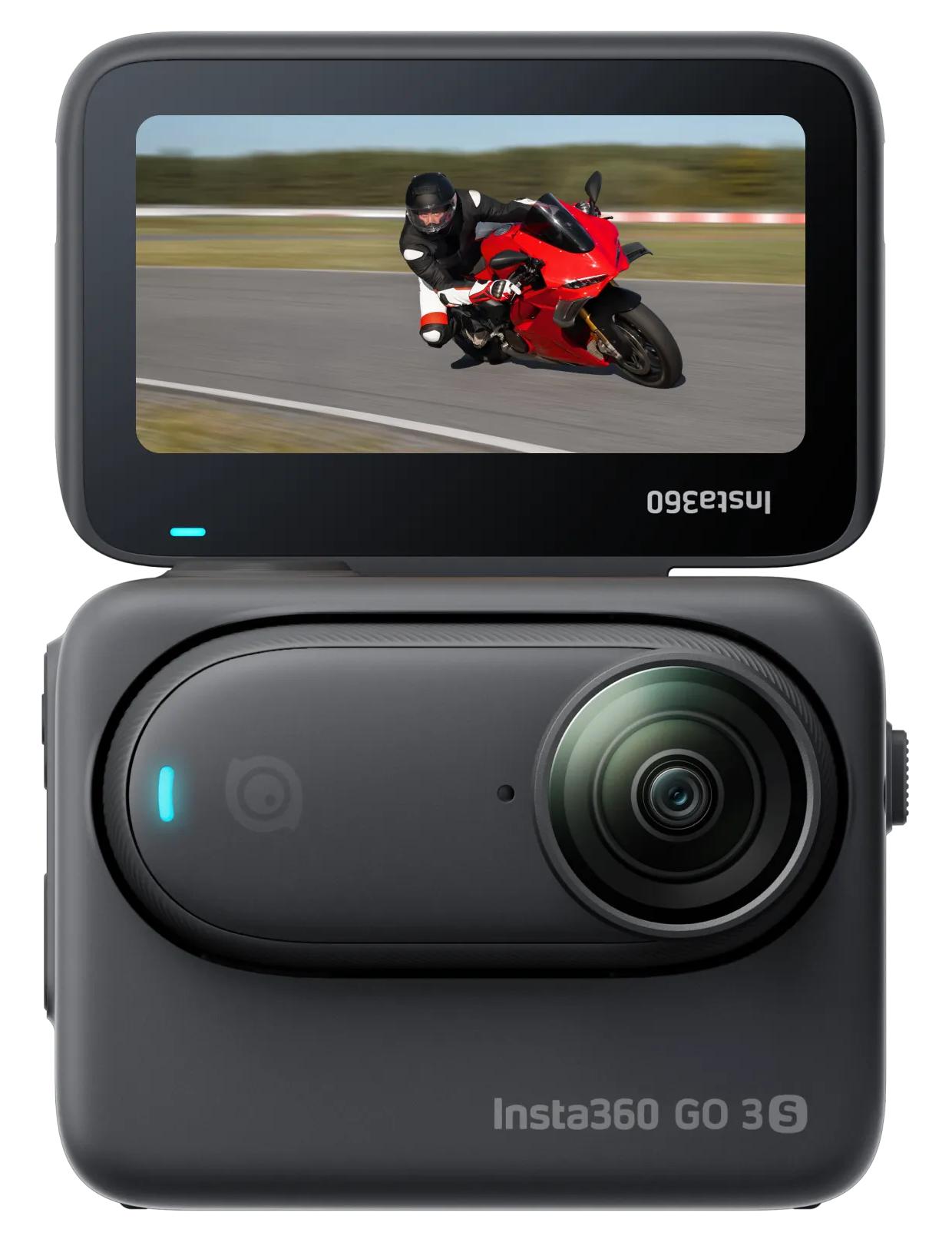 Экшн-камера Insta360 GO 3S Motorcycle In-Helmet POV Bundle (Special Edition), черный
