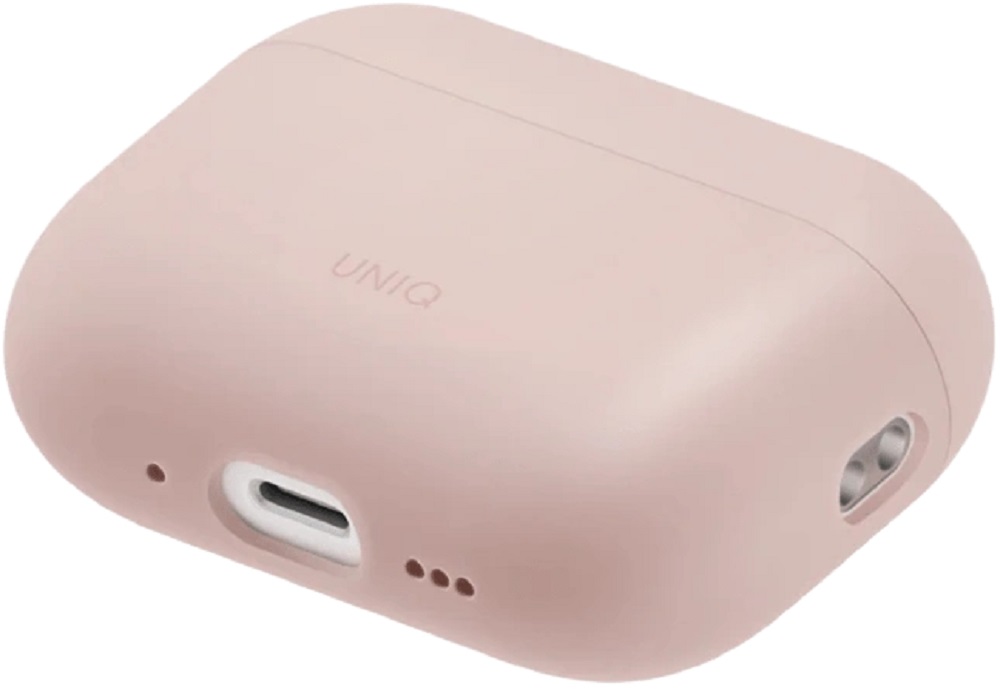 Чехол Uniq Lino Liquid silicone для AirPods Pro 3, розовый (AIRPODSPRO3-LINOBLPINK)