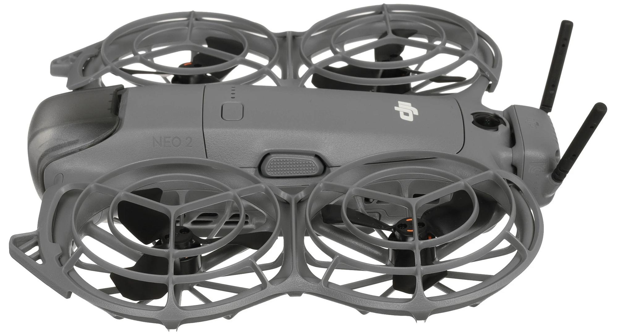 Квадрокоптер DJI Neo 2 Fly More Combo, серый
