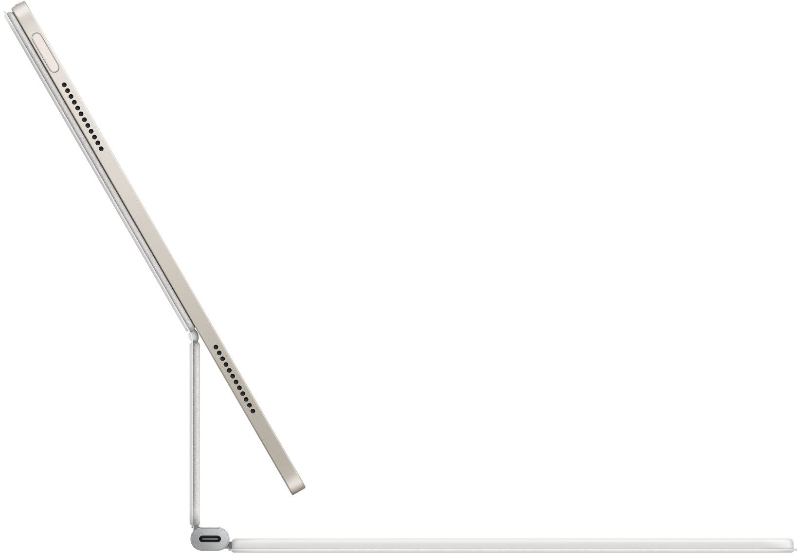 Клавиатура Apple Magic Keyboard для iPad Air 13 M3 (2025), белый (MDFW4)