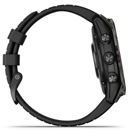 Garmin EPIX Pro (Gen 2) 47mm Sapphire Edition, Titanium Gray / Black (010-02803-52)