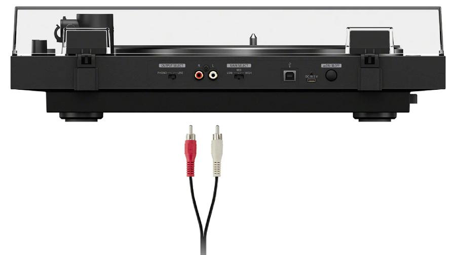 Виниловый проигрыватель Sony PS-LX5BT, черный