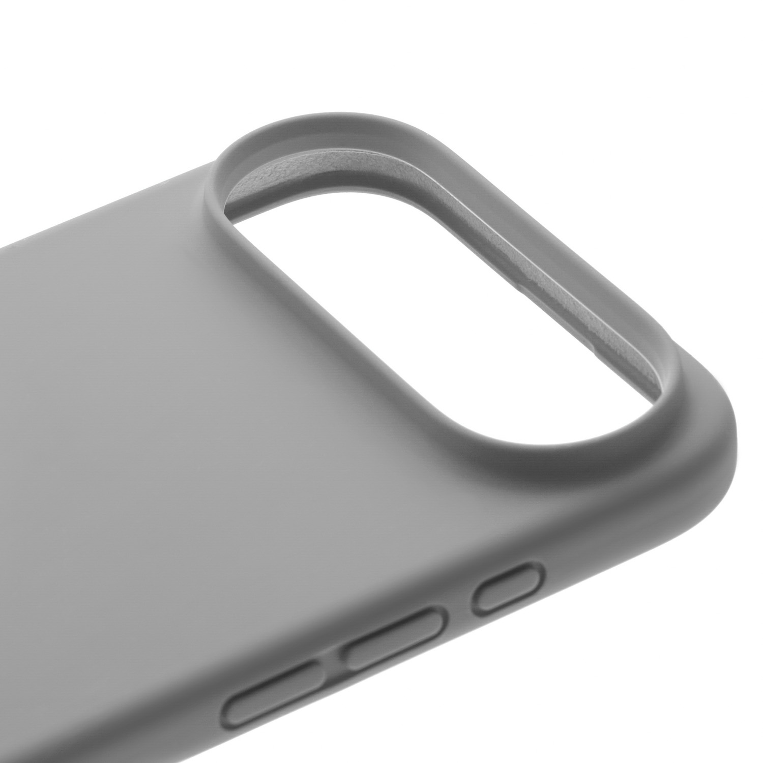Чехол uBear Touch Mag Case с MagSafe для iPhone Air (силикон, софт-тач), светло-серый (CS549LG66ATH-I25M)