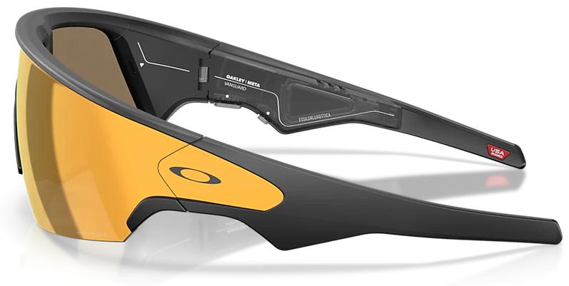 Умные очки Oakley Meta Vanguard 0W8001 120-52 Size, Black/Prizm 24K (888392690371)