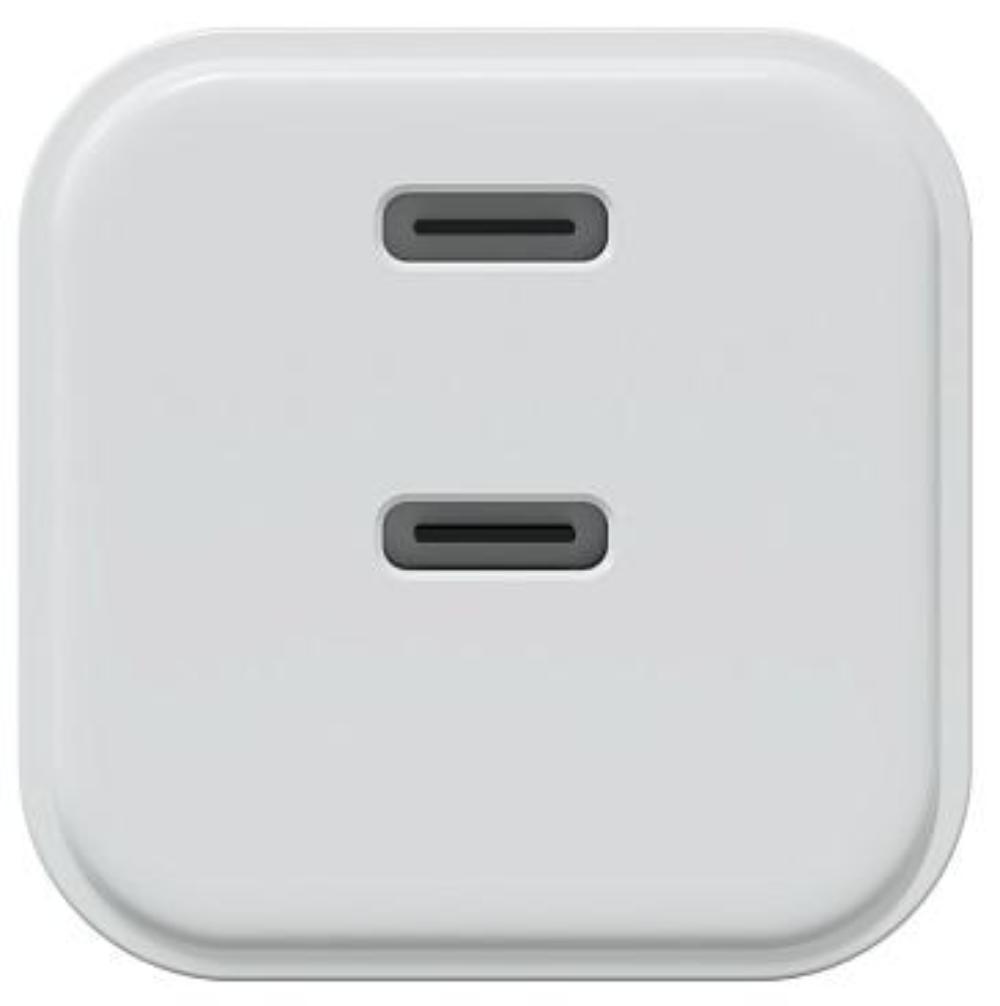 Сетевое зарядное устройство Magssory Nano Pro 100W GaN, с функцией быстрой зарядки, белый (ACH017)