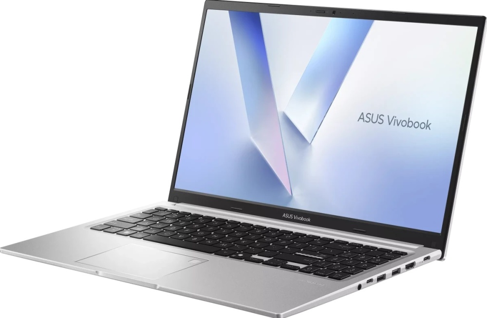 Ноутбук ASUS VivoBook 15 M1502NAQ-BQ049 (AMD Ryzen 7 170, AMD Radeon 680M) 16 ГБ, 512 ГБ SSD, DOS, серебристый (90NB1842-M00830)