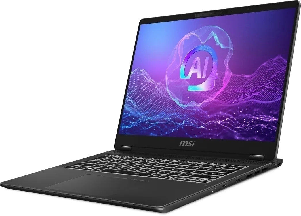 Ноутбук MSI Prestige 14 AI+ Evo C2VMG-044RU (Intel Core Ultra 7 258V, Intel Arc 140V) 32ГБ, 1ТБ SSD, Windows 11 Pro, серый (9S7-14N321-044)