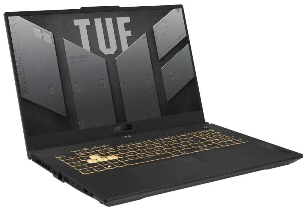 Asus TUF Gaming F17 FX707VJB-HX106 17.3" (Intel Core i5 210H, NVIDIA GeForce RTX 3050) 16ГБ, 512ГБ SSD, noOS, серый (90NR0MY5-M003Y0)