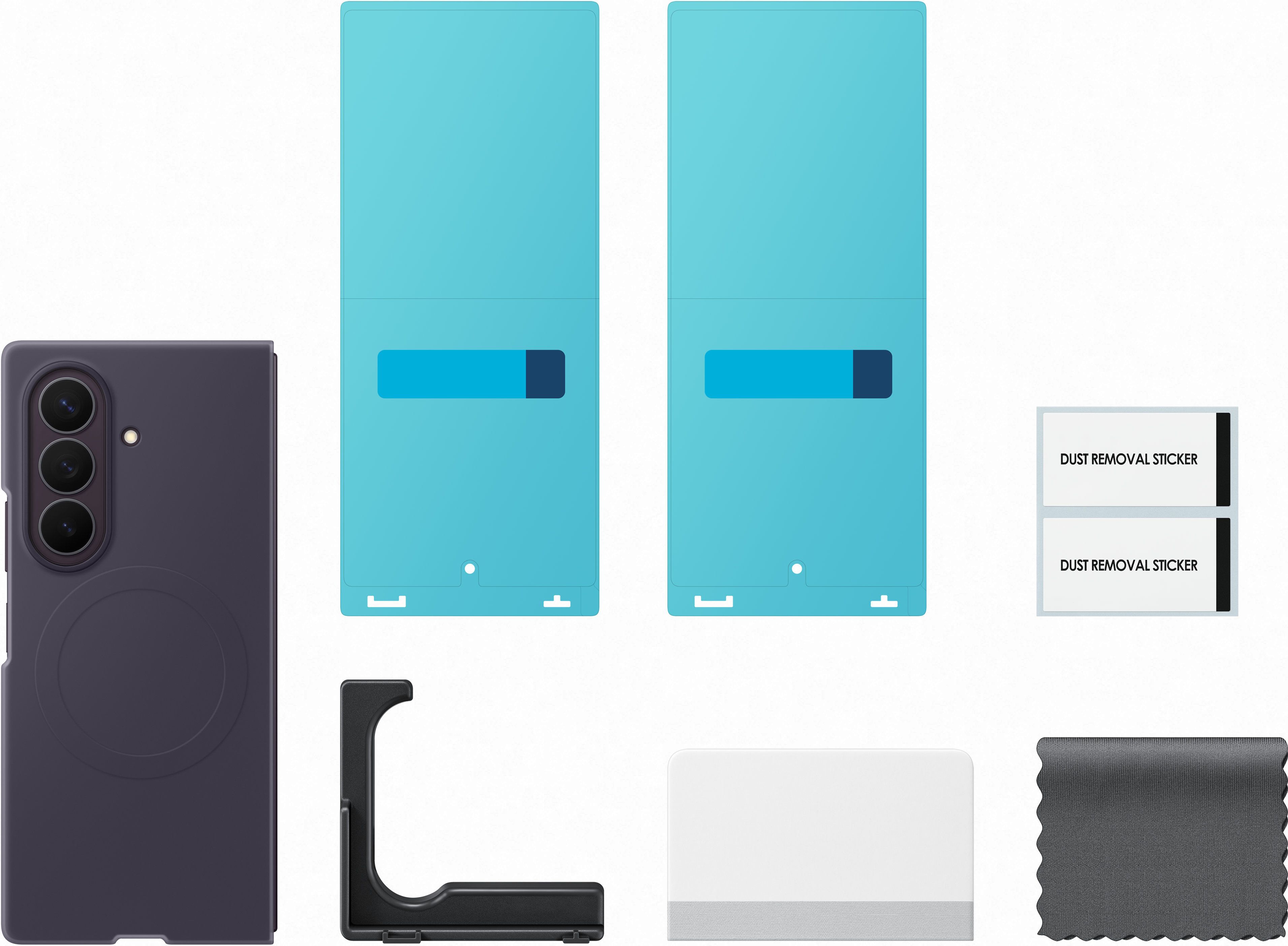 Samsung Silicone Magnet Case Galaxy Z Fold8 Ultra, тёмно-фиолетовый