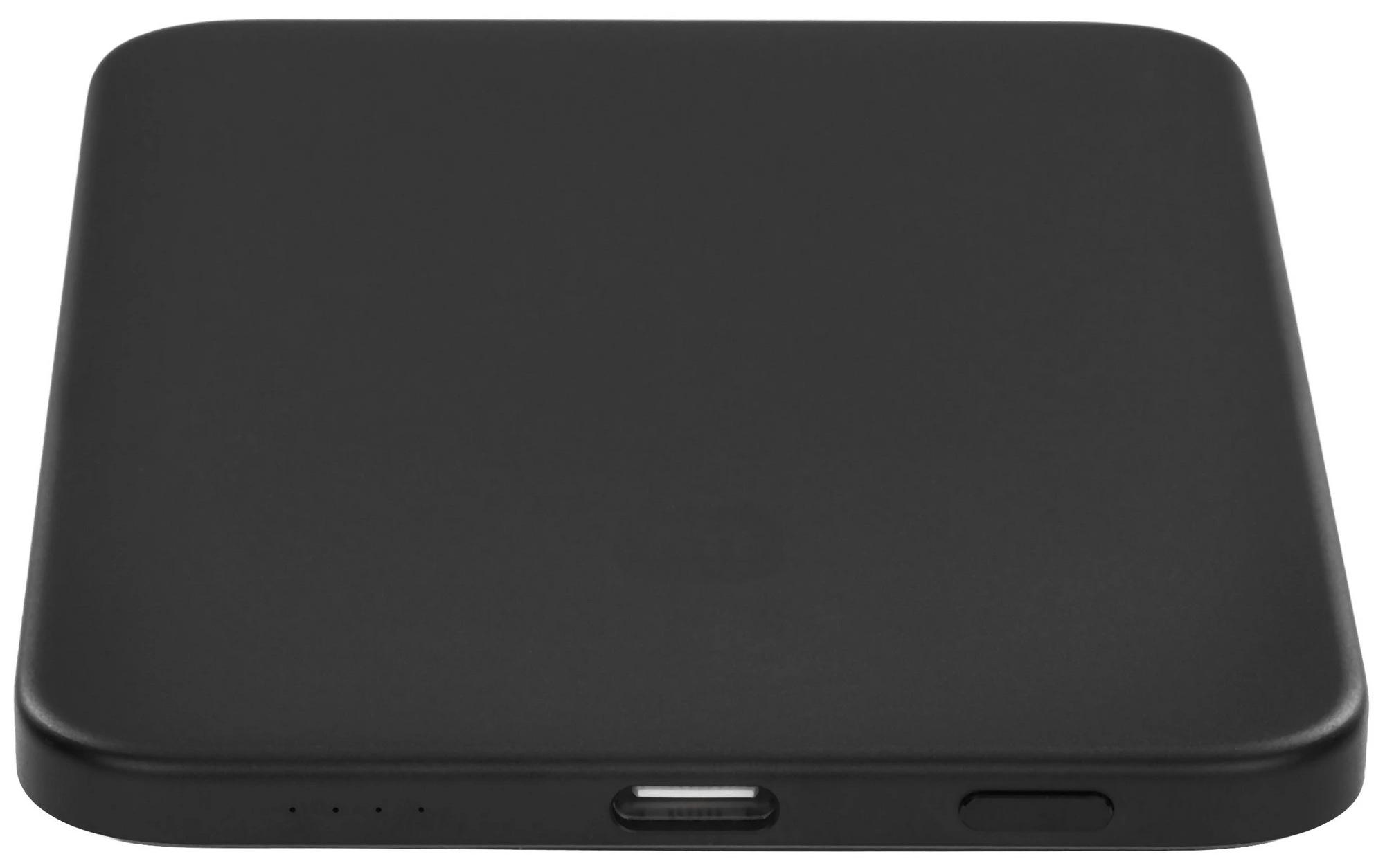 Внешний аккумулятор Xiaomi UltraThin Magnetic 5000 mAh, черный