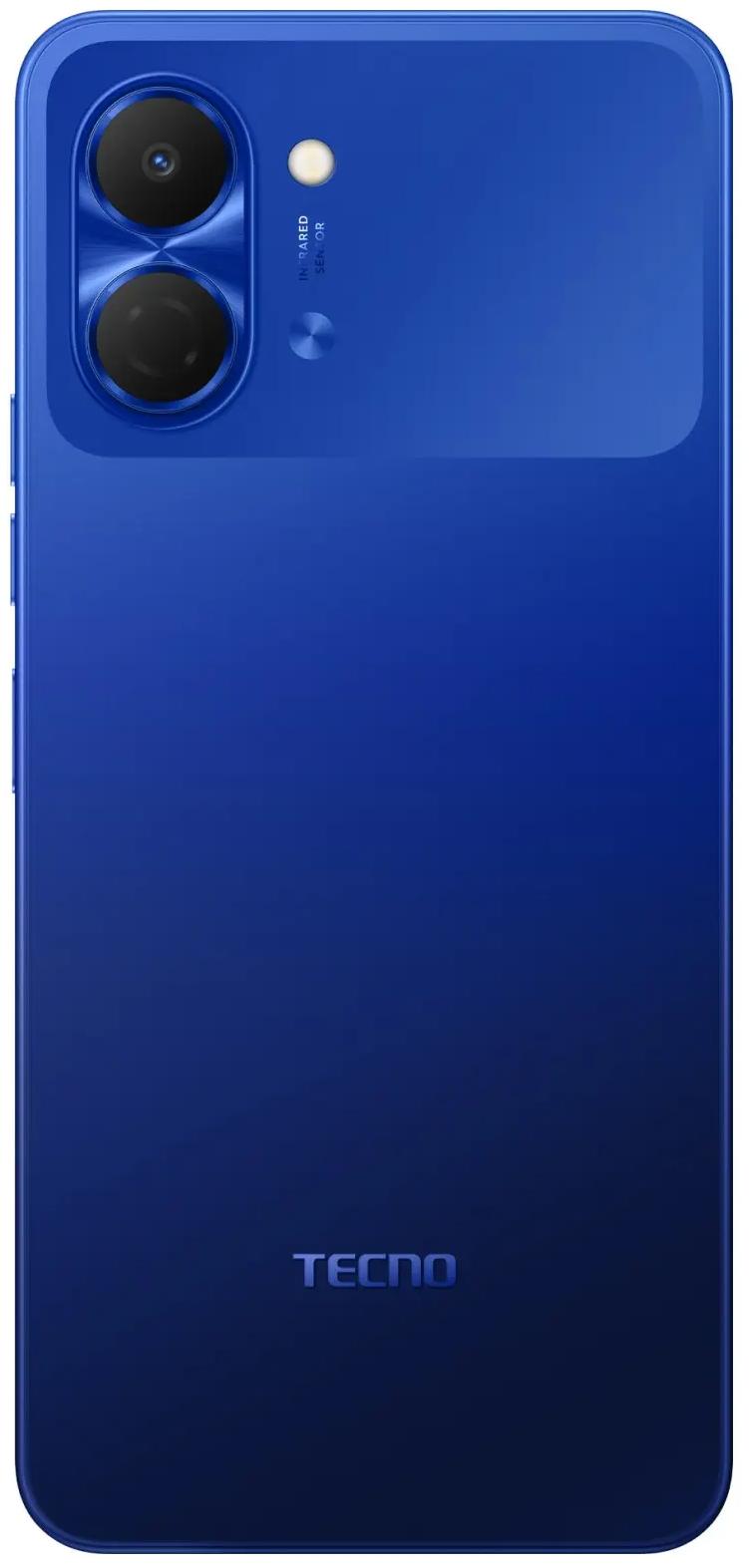 Смартфон Tecno Spark Go 3 4/128 ГБ, синий