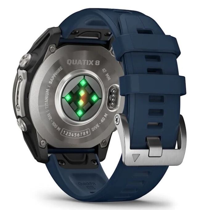 Garmin Quatix 8 47mm AMOLED Sapphire, Black (010-02904-50)