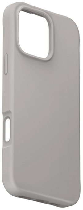 Защитный чехол Uniq Coehl Creme Liquid Silicone MagSafe для iPhone 16 Pro с ремешком, Taupe Grey (IP6.3P(2024)-CREMTGRY)