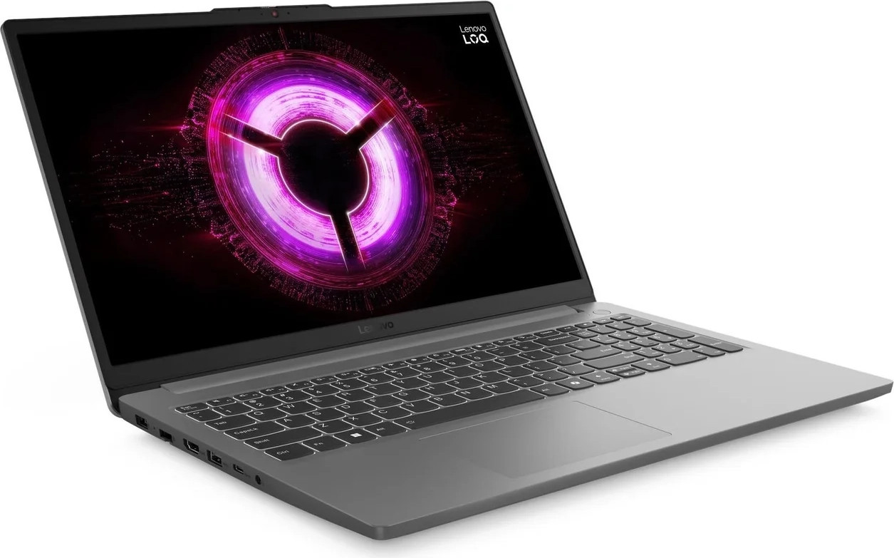 Lenovo LOQ 15ARP10E 15.6" (AMD Ryzen 7 7735HS, NVIDIA GeForce RTX 4050) 16ГБ, 512ГБ SSD, noOS, серый (83S00009RK)