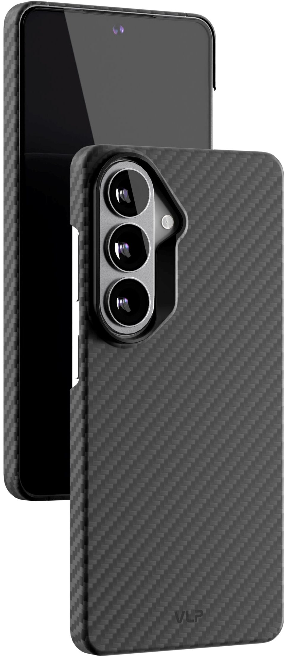 Чехол защитный VLP Kevlar Case с MagSafe для Samsung Galaxy S26, черный (1058073)