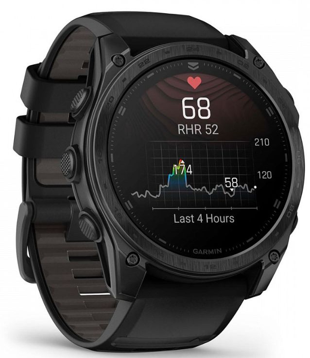 Умные часы Garmin Tactix 8 51mm AMOLED, черный (010-03406-01)