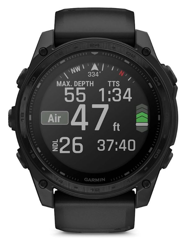Garmin Tactix 8 51 mm Solar Elite, черный (010-03407-11)