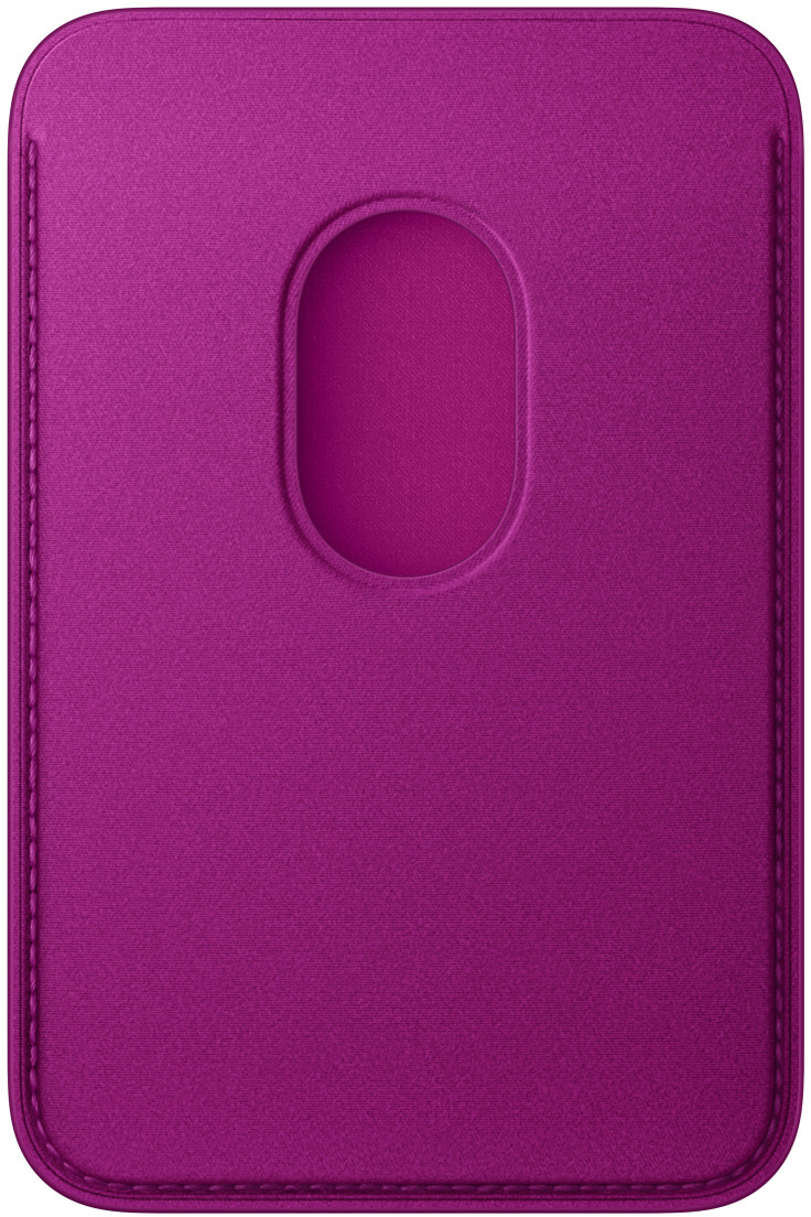 Кардхолдер Apple FineWoven Wallet (2026) с MagSafe для iPhone, пурпурный (Magenta) MK9G4