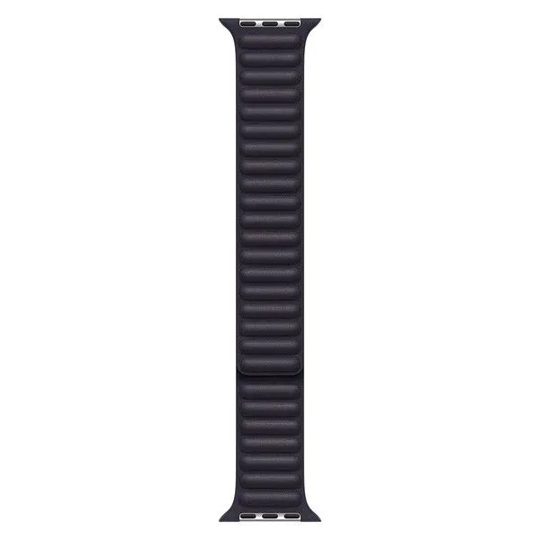 Ремешок Apple Watch 45mm Midnight Leather Link Ink S/M (MP873)
