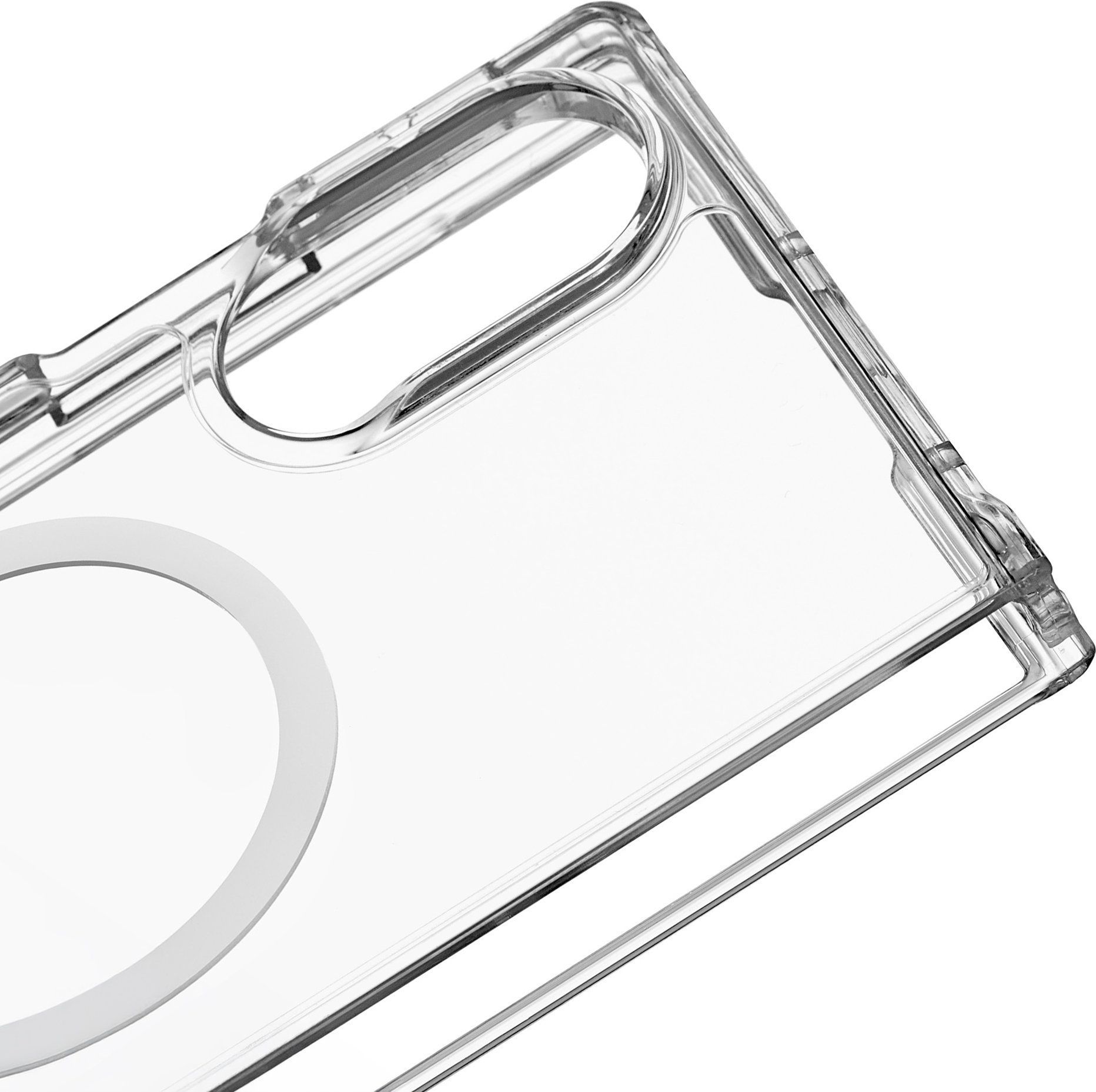 uBear Real Mag с MagSafe для Galaxy Z Fold8, прозрачный