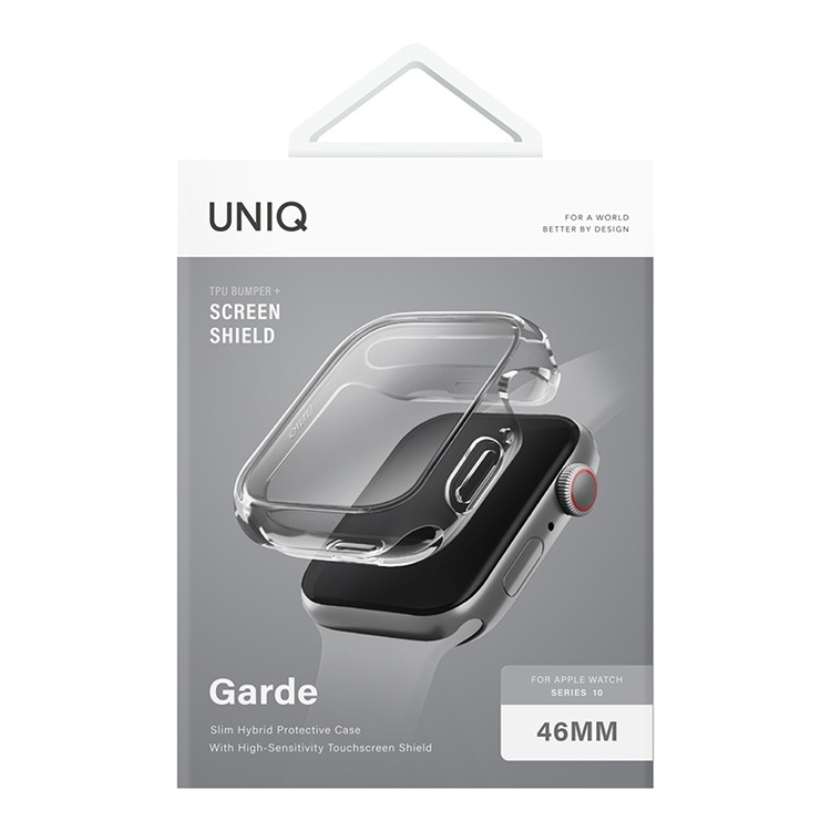 Чехол Uniq Garde для Apple Watch Series 10 46mm, Transparent (46MM-GARCLR)