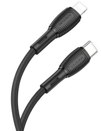 Borofone Type-C-Lightning 1м BX86, черный