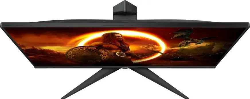 AOC Gaming 24G2ZU, черный/красный