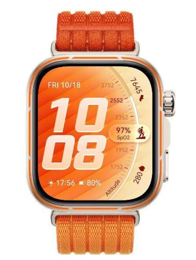 Huawei Watch Fit 5 Pro, оранжевый