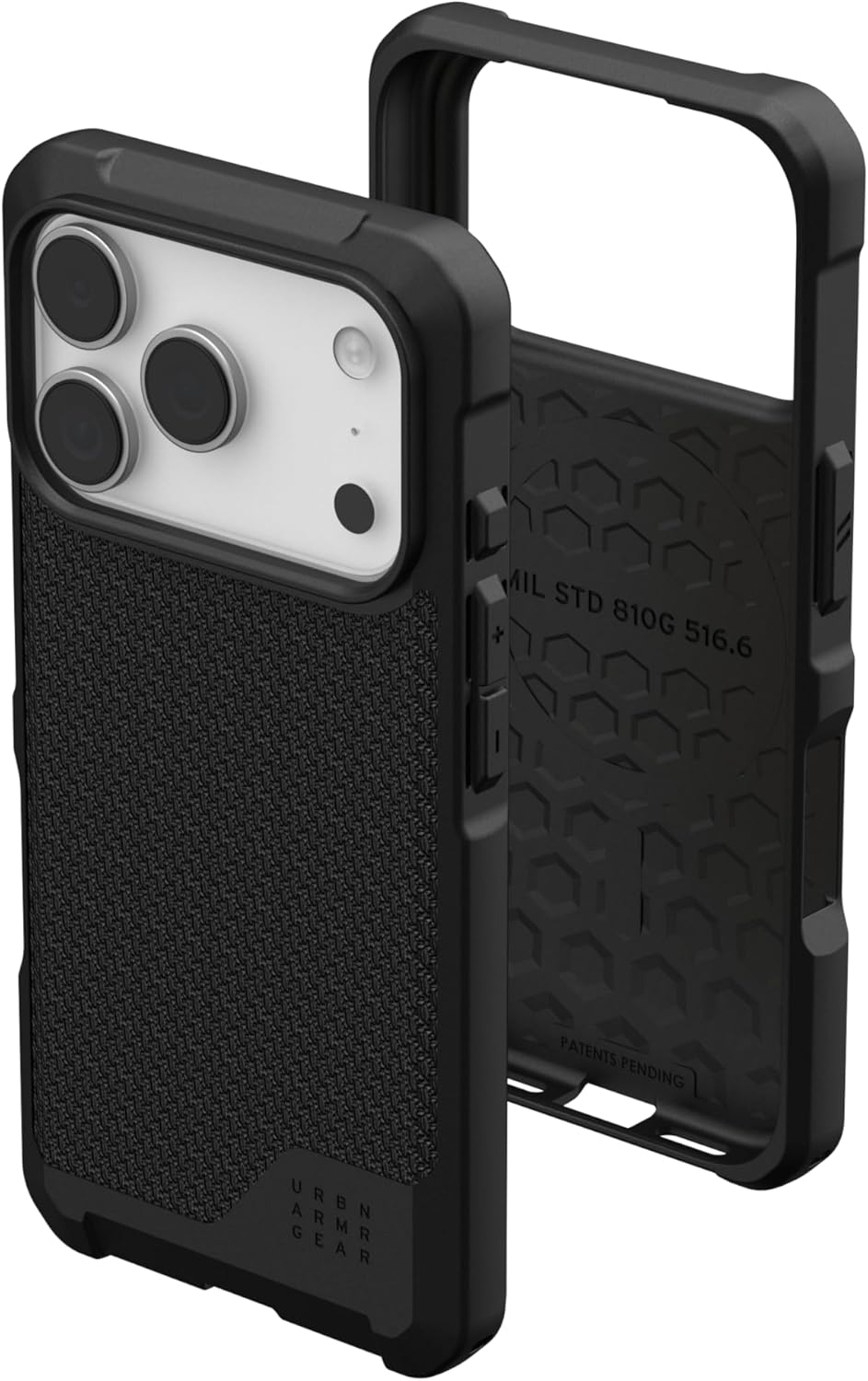 UAG Metropolis LT с MagSafe для iPhone 17 Pro, черный (Kevlar Black) 114517113940
