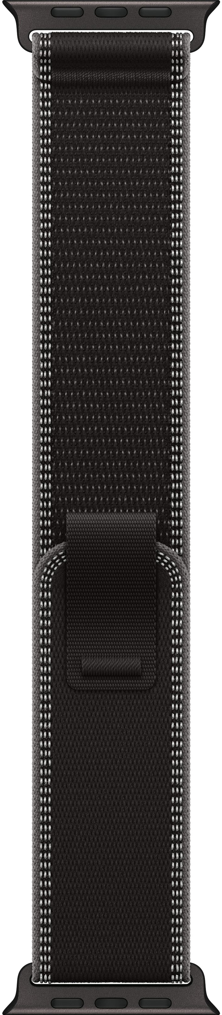 Apple Watch Ultra 3 (2025) 49mm Black Titanium Case with Black/Charcoal Trail Loop (M/L)