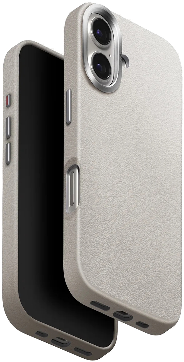 Чехол Uniq Lyden с MagSafe для iPhone 17, серый (IP6.3(2025)-LYDMCLAY)