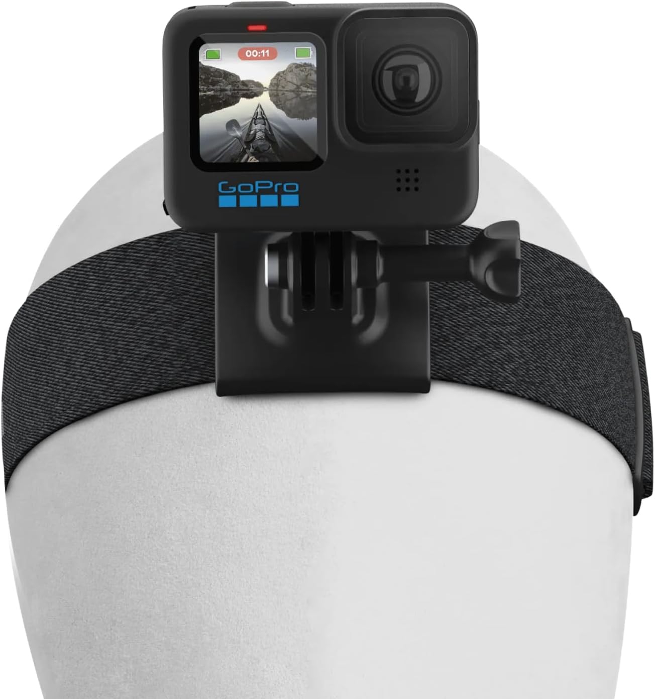 Крепление на голову + клипса GoPro Head Strap 2.0 (ACHOM-002), черный