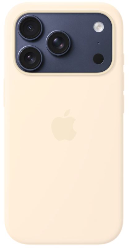Apple Silicone Case с MagSafe для iPhone 17 Pro Max, Vanilla (MHVM4)