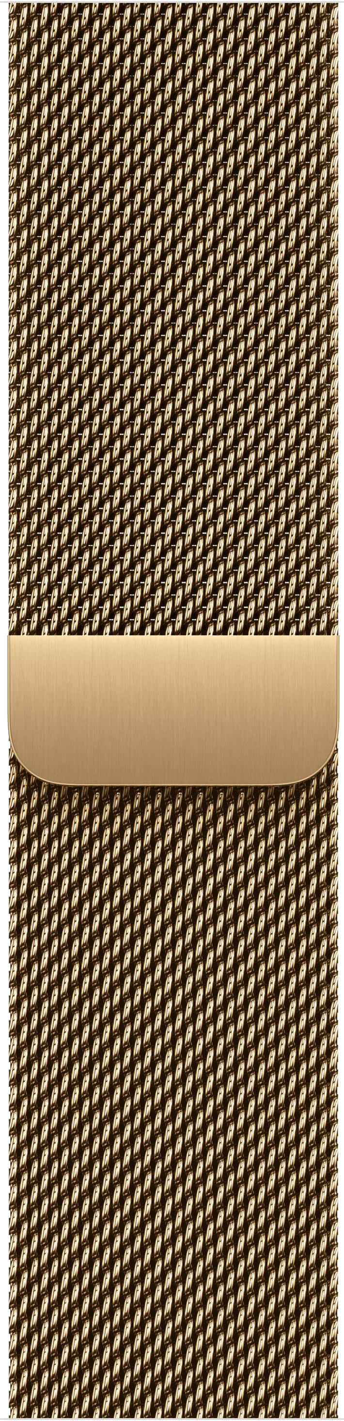 Apple Watch Series 12 42mm Radiant Gold Titanium Case with Milanese Loop Radiant Gold