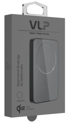 VLP Diamond Energy MagSafe Qi2 10000mAh, Titanium Black (1044004)