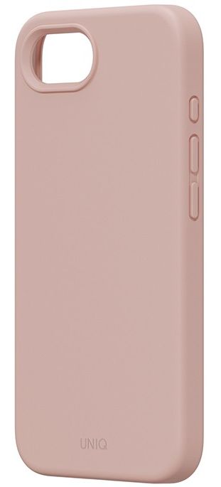 Uniq Lino с Magsafe для iPhone 16e, розовый (IP16E(2025)HYB-LINOMPNK)