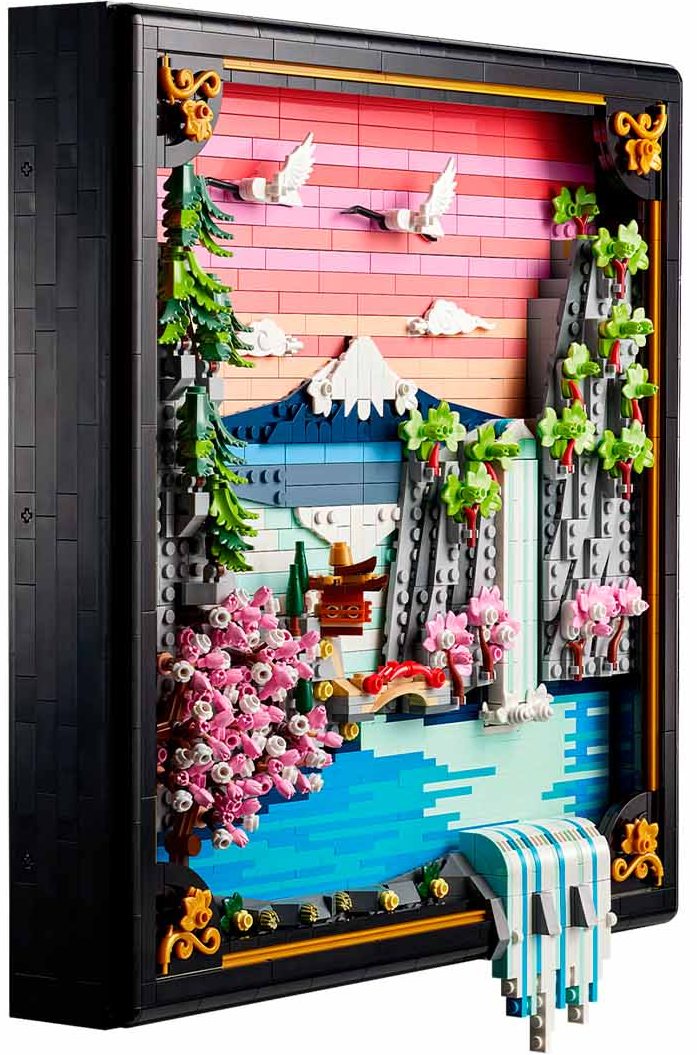 Конструктор LEGO ART 31218 Японский пейзаж с цветущей сакурой