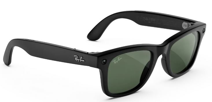 Умные очки Ray Ban Meta Wayfarer (Gen3) 149-50 Matte Black/Transitions Graphite Green