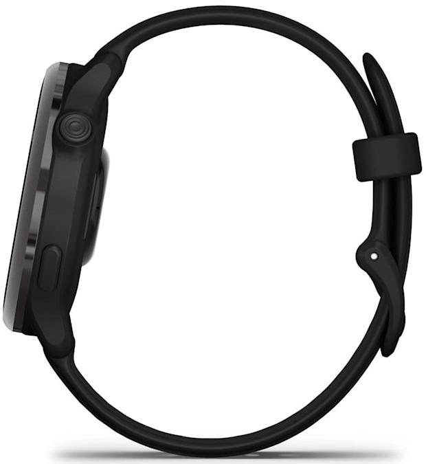 Garmin Vivoactive 6, темно-серые с черным ремешком (010-02985-00)