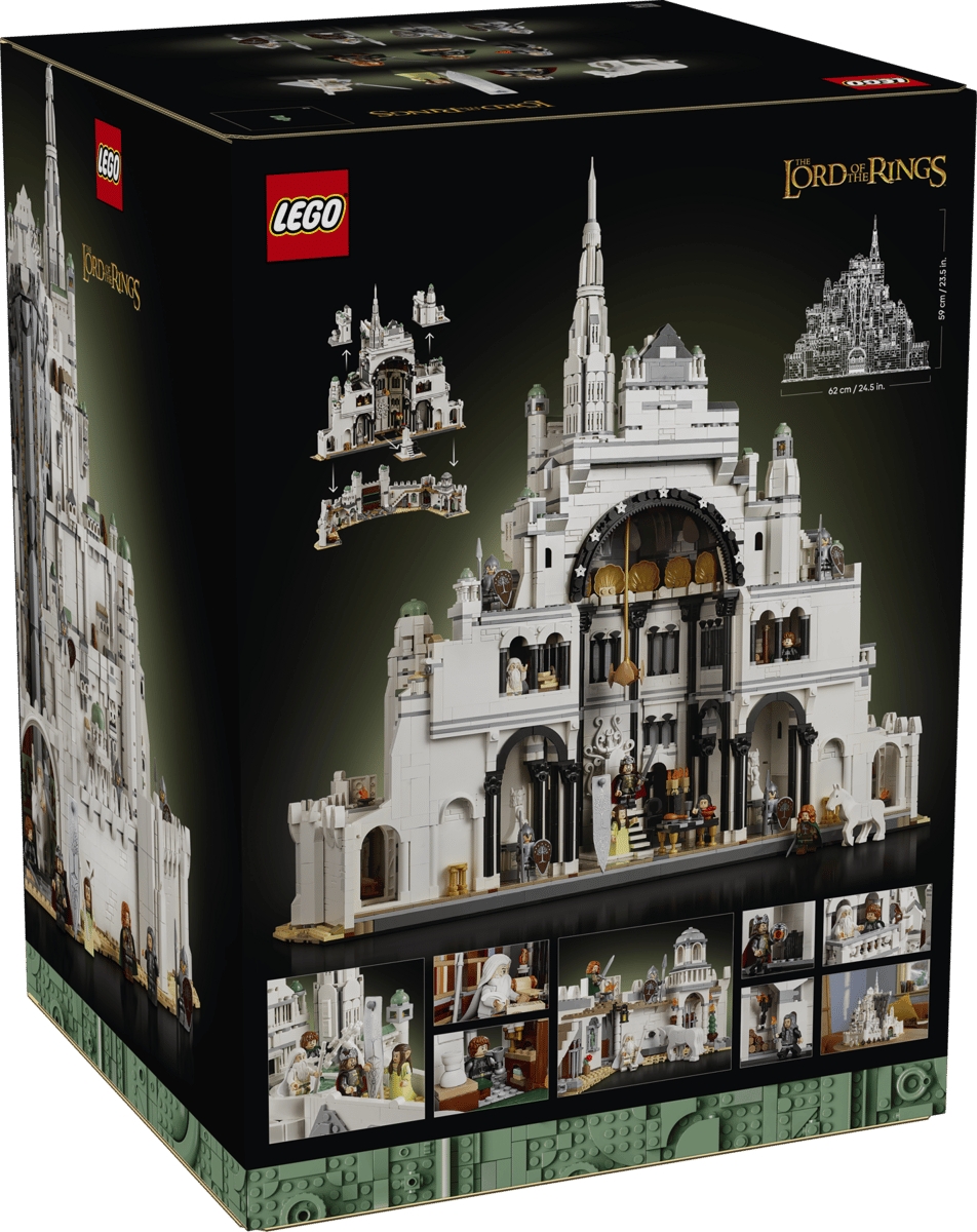 Конструктор LEGO Icons 11377 Властелин колец: Минас Тирит