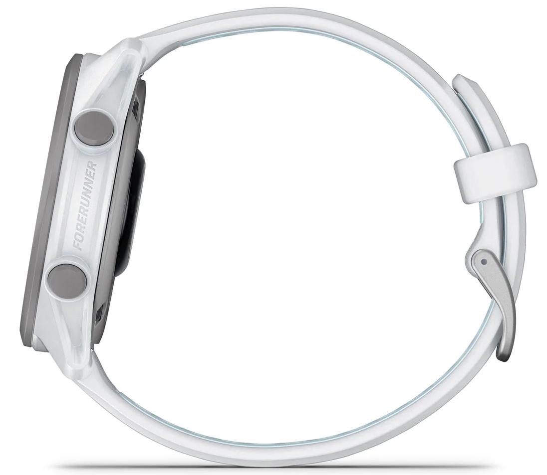 Смарт-часы Garmin Forerunner 170 Music, светло-серый и светло-серый/голубой ремешок (010-03920-01)