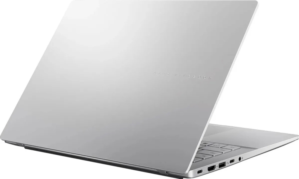 Ноутбук Asus VivoBook S14 S3407CA-LY098 14" (Intel Core Ultra 5 225H, Intel Graphics) 16ГБ, 512ГБ SSD, noOS, серебристый (90NB16J1-M00770)